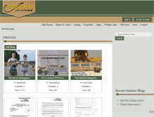 Tablet Screenshot of fishingbuddy.com